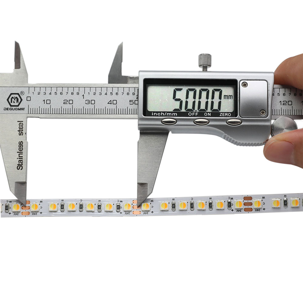 DC24V 3838SMD 16.4Ft 600LEDs 8mm Wide Flexible Tunable White LED Tape Light DC24V 3838SMD 16.4Ft 600LEDs 8mm Wide Flexible Tunable White LED Tape Light